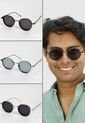 GAFAS DE SOL UNISEX WANDERTH FILTRO UV400 CON LENTES POLARIZADOS -PLATEADO-NEGRO-B80-656 de Wanderth