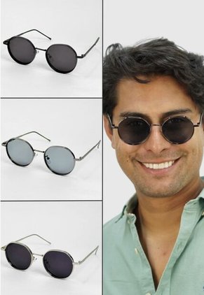 GAFAS DE SOL UNISEX WANDERTH FILTRO UV400 CON LENTES POLARIZADOS -PLATEADO-NEGRO-B80-656