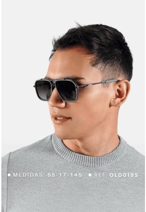 GAFAS DE SOL UNISEX WANDERTH FILTRO UV400 CON LENTES POLARIZADOS-NEGRO-OLD019S
