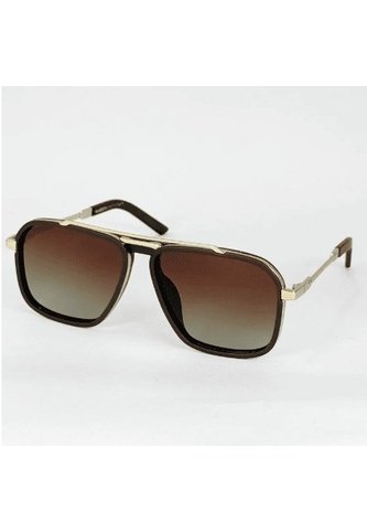 GAFAS DE SOL UNISEX WANDERTH FILTRO UV400 CON LENTES POLARIZADOS-DORADO-CAFE-OLD019S Wanderth