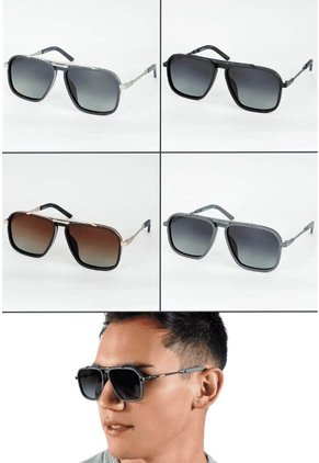 GAFAS DE SOL UNISEX WANDERTH FILTRO UV400 CON LENTES POLARIZADOS-GRIS-OLD019S