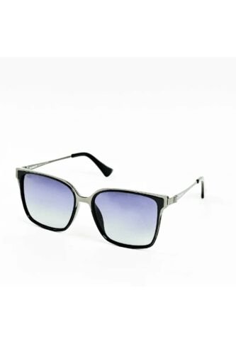 GAFAS DE SOL UNISEX WANDERTH FILTRO UV400 CON LENTES POLARIZADOS-NEGRO-PLATEADO-G6030 Wanderth