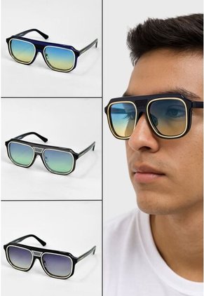 GAFAS DE SOL UNISEX WANDERTH FILTRO UV400 CON LENTES POLARIZADOS-AZUL-AMARILLO-1850