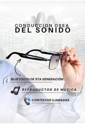 GAFAS DE SOL WANDERTH BLUETOOTH NEGRO