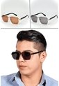 GAFAS DE SOL UNISEX WANDERTH FILTRO UV400 CON LENTES POLARIZADOS-DORADO-MARRON-4644 de Wanderth