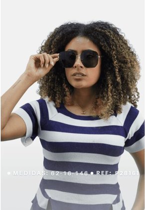 GAFAS DE SOL UNISEX WANDERTH FILTRO UV400 CON LENTES POLARIZADOS-DORADO-ROSA-P28161