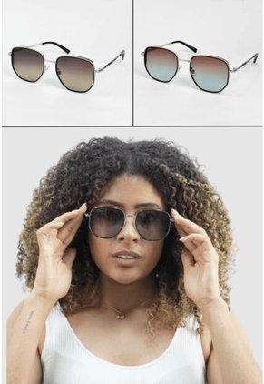 GAFAS DE SOL UNISEX WANDERTH FILTRO UV400 CON LENTES POLARIZADOS-PLATEADO-PS31870