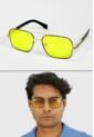 GAFAS DE SOL UNISEX WANDERTH FILTRO UV400 CON LENTES POLARIZADOS-DORADO-AMARILLO-4463 de Wanderth