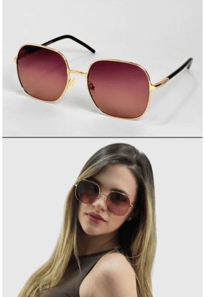 GAFAS DE SOL UNISEX WANDERTH FILTRO UV400 CON LENTES POLARIZADOS-DORADO-VINO-PS31730