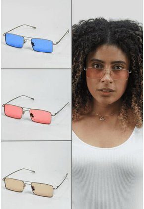 GAFAS DE SOL UNISEX WANDERTH FILTRO UV400 CON LENTES POLARIZADOS-PLATEADO-AZUL-S31378
