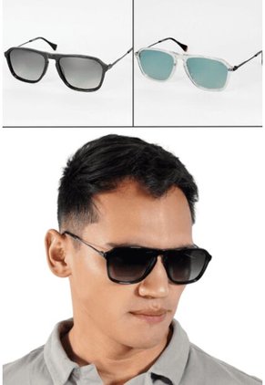 GAFAS DE SOL UNISEX WANDERTH FILTRO UV400 CON LENTES POLARIZADOS-NEGRO-9775