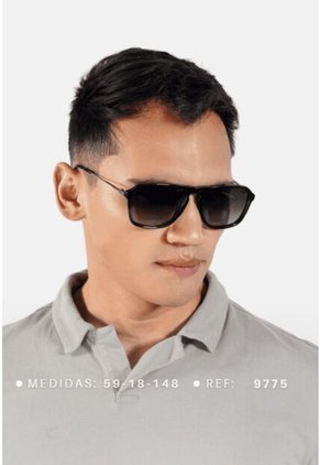 GAFAS DE SOL UNISEX WANDERTH FILTRO UV400 CON LENTES POLARIZADOS-NEGRO-9775