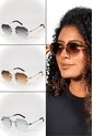 GAFAS DE SOL UNISEX WANDERTH FILTRO UV400 CON LENTES POLARIZADOS-DORADO-AZUL-3096 de Wanderth