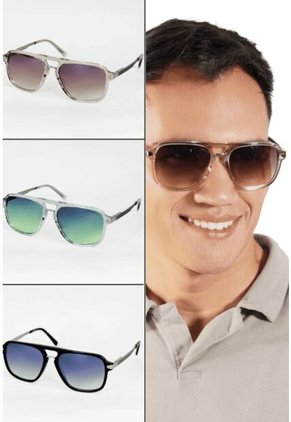 GAFAS DE SOL UNISEX WANDERTH FILTRO UV400 CON LENTES POLARIZADOS-DORADO-GRIS-2910