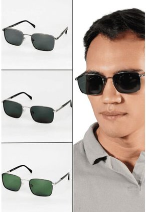 GAFAS DE SOL UNISEX WANDERTH FILTRO UV400 CON LENTES POLARIZADOS-DORADO-VERDE-RTM-2101