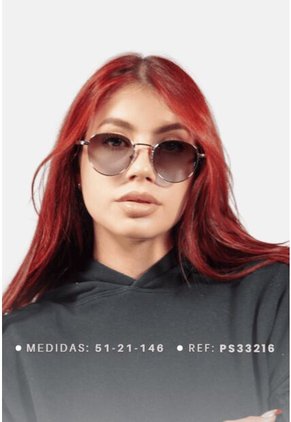 GAFAS DE SOL UNISEX WANDERTH FILTRO UV400 CON LENTES POLARIZADOS-PLATEADO-NEGRO-PS33216