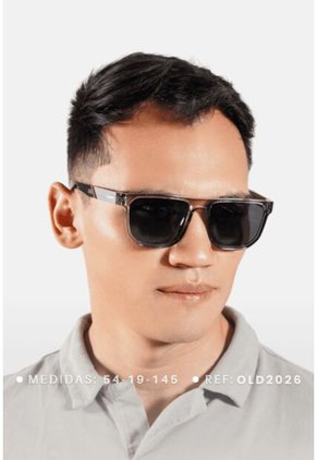 GAFAS DE SOL UNISEX WANDERTH FILTRO UV400 CON LENTES POLARIZADOS-NEGRO-GRIS-OLD2026