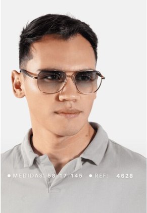 GAFAS DE SOL UNISEX WANDERTH FILTRO UV400 CON LENTES POLARIZADOS-PLATEADO-AZUL-4628