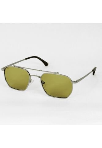 GAFAS DE SOL UNISEX WANDERTH FILTRO UV400 CON LENTES POLARIZADOS-PLATEADO-VERDE-PS33224 Wanderth