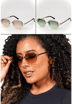 GAFAS DE SOL UNISEX WANDERTH FILTRO UV400 CON LENTES POLARIZADOS-PLATEADO-ROSA-3073