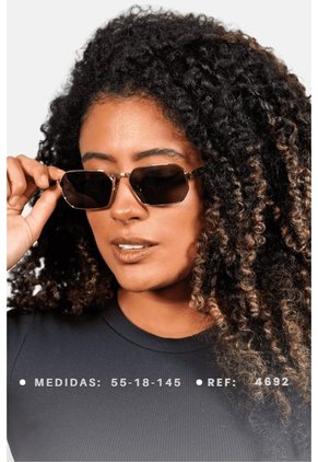GAFAS DE SOL UNISEX WANDERTH FILTRO UV400 CON LENTES POLARIZADOS-DORADO-NEGRO-4692