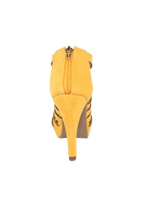 Zapatos  Sandalias Tacon Alto  Con  Plataformas> Mostaza Lince > WANTED