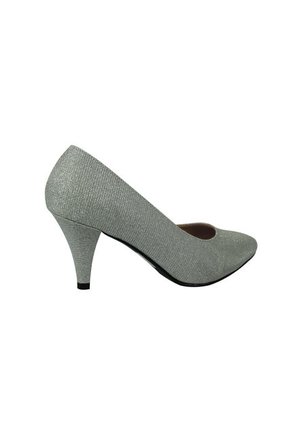 Zapato Cerrado >  Tacon 5.5 Cm  > Fiesta Plata/kika>  WANTED > 674
