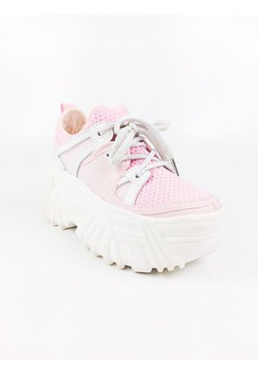 Tenis Moda Alto Rosado Wanted Dep.117