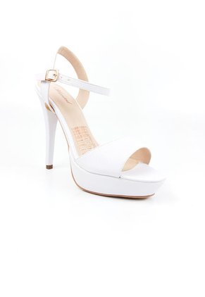 Sandalia Tacón Aguja Blanco Sint Wanted Assasin 52-5730