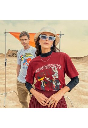Camiseta De Warner 100 Regular Fit Género Neutro XL