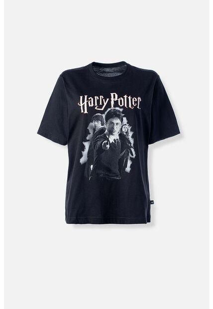 Camiseta De Harry Potter Regular Fit Para Mujer M