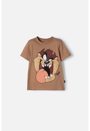 Camiseta De Los Looney Tunes Caramelo Manga Corta Para Niño 2T A 5T 2T