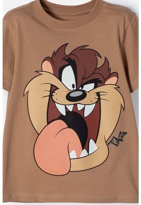 Camiseta De Los Looney Tunes Caramelo Manga Corta Para Niño 2T A 5T 2T