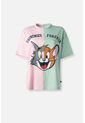 Camiseta De Tom Y Jerry Regular Fit Para Mujer XL de WARNER BROS