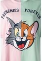Camiseta De Tom Y Jerry Regular Fit Para Mujer XL de WARNER BROS