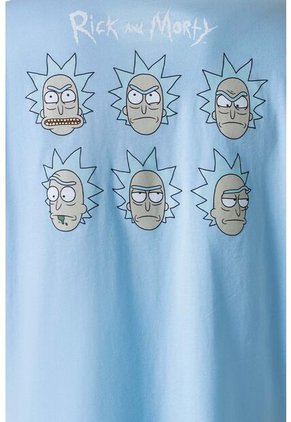Camiseta De Rick Y Morty Regular Fit Para Hombre M