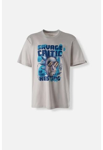 Camiseta Rick Y Morty Regular Fit Para Hombre M WARNER BROS