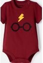 Body De Harry Potter Rojo Manga Corta Para Bebé Niño 3-6 de WARNER BROS