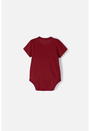 Body De Harry Potter Rojo Manga Corta Para Bebé Niño 3-6
