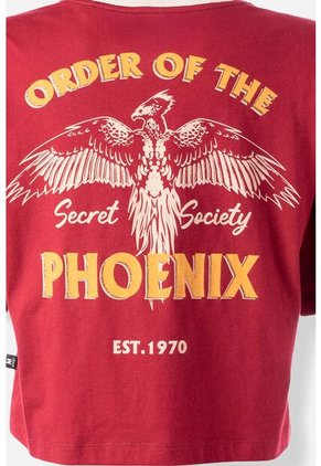 Camiseta De Harry Potter Boxy Fit Para Mujer XS