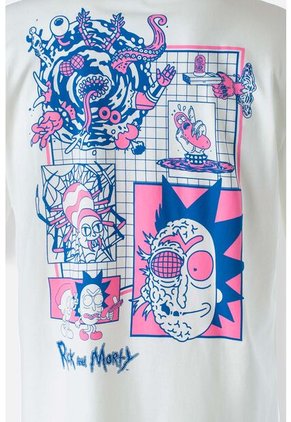Camiseta De Rick Y Morty Regular Fit Para Hombre S
