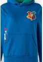Buzo De Harry Potter Azul Y Verde Con Capucha Para Mujer XS de WARNER BROS