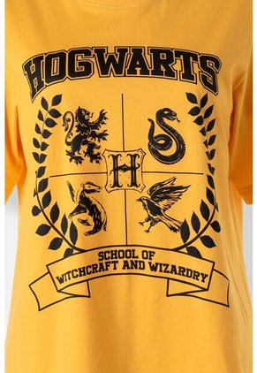 Camiseta De Harry Potter Regular Fit Para Mujer M