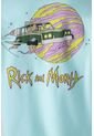 Buzo De Rick Y Morty Cerrado Azul Para Hombre S de WARNER BROS