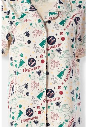 Pijama De Harry Potter Con Pantalón Largo Para Mujer S