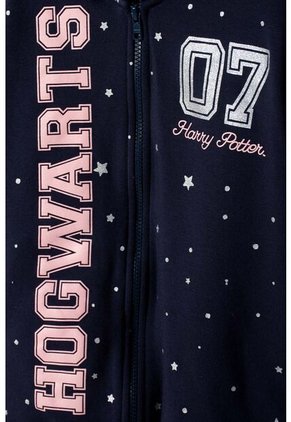 Buzo De Harry Potter Con Capucha Azul Para Niña 14