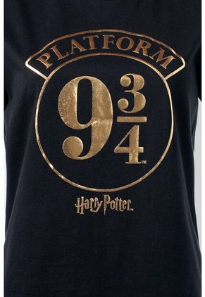 Camiseta De Harry Potter Slim Fit Para Mujer S