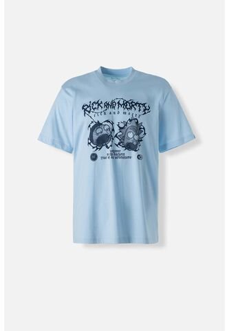 Camiseta Rick Y Morty Regular Fit Para Hombre XL WARNER BROS
