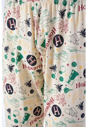 Pijama De Harry Potter Con Pantalón Largo Para Mujer L