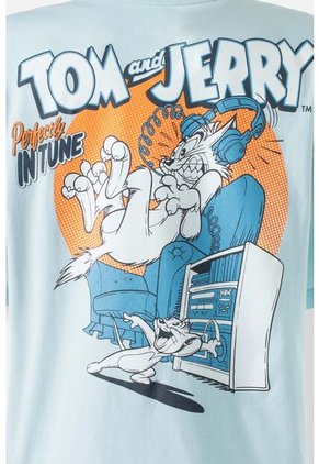 Camiseta De Tom Y Jerry Regular Fit Género Neutro S